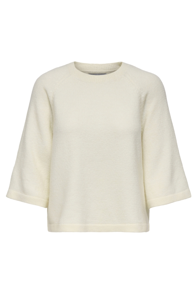 ONLSIMONI 3/4 PULLOVER KNT NOOS 15333199 BIRCH/MELANGE