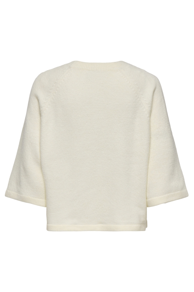 ONLSIMONI 3/4 PULLOVER KNT NOOS 15333199 BIRCH/MELANGE