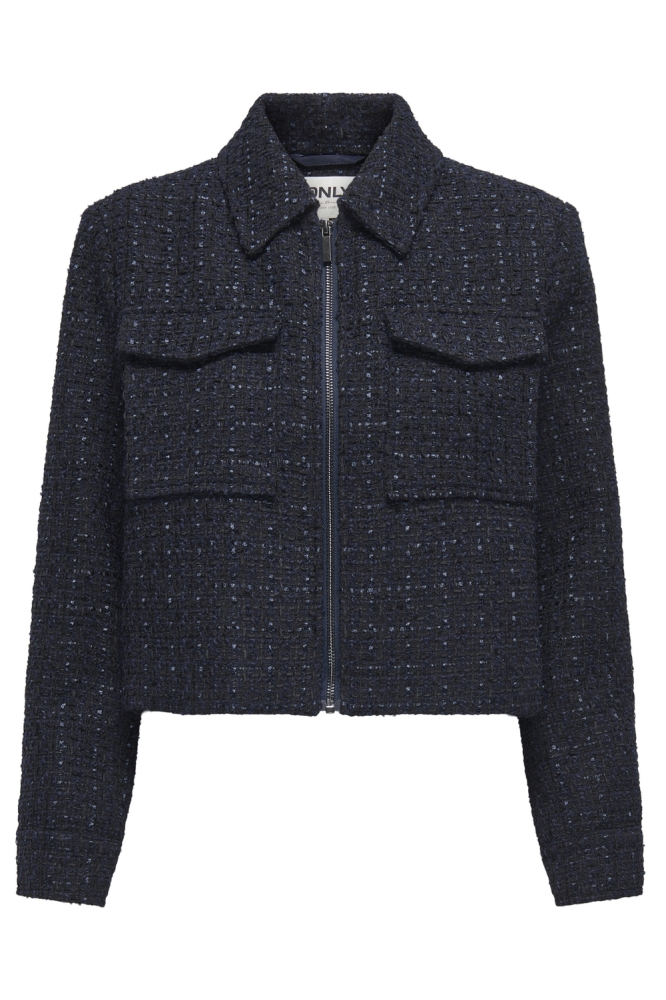 ONLSHONA L/S BOUCLE JACKET TLR 15334275 NAVY BLAZER