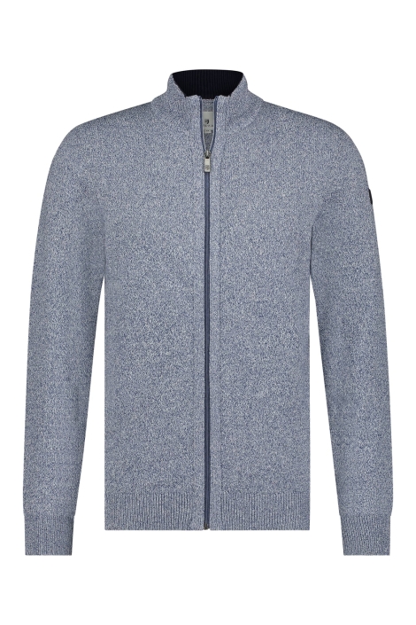 State of Art cardigan plain knit