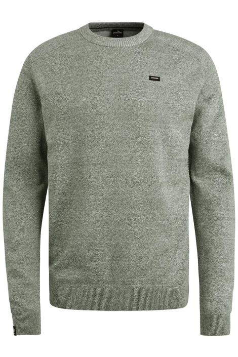 Vanguard crewneck cotton linen blend