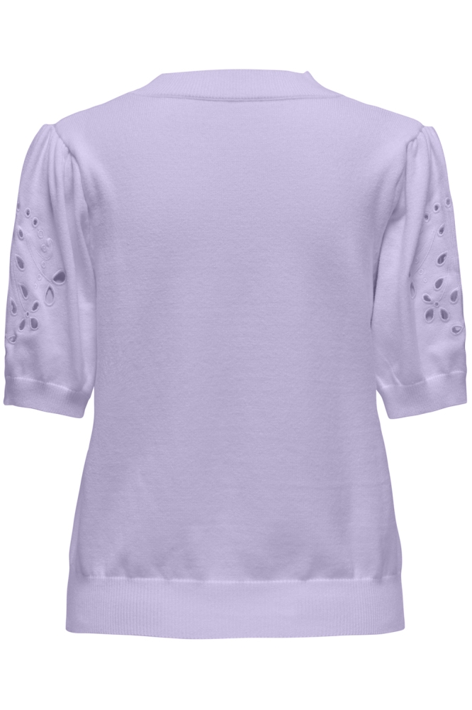 ONLKIRA 2/4 CUT OUT PULLOVER EX KNT 15350056 PASTEL LILAC