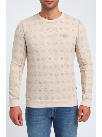 Gabbiano Trui SWEATER 774577 411 latte brown