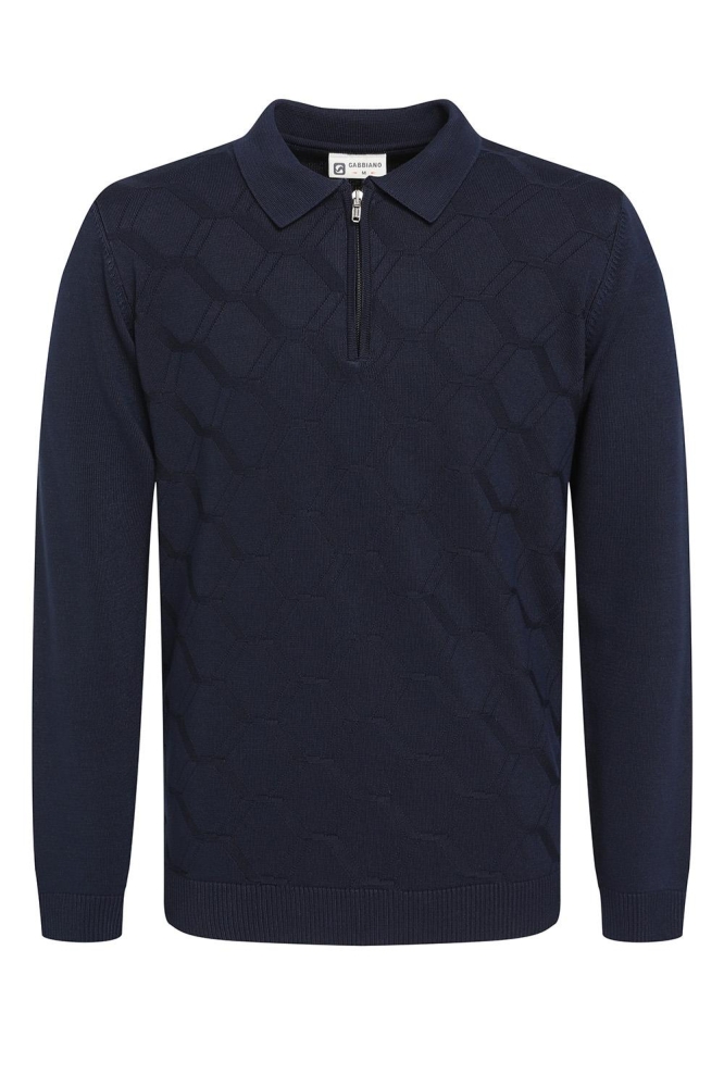 GESTRUCTUREERDE TRUI 614771 301 Navy