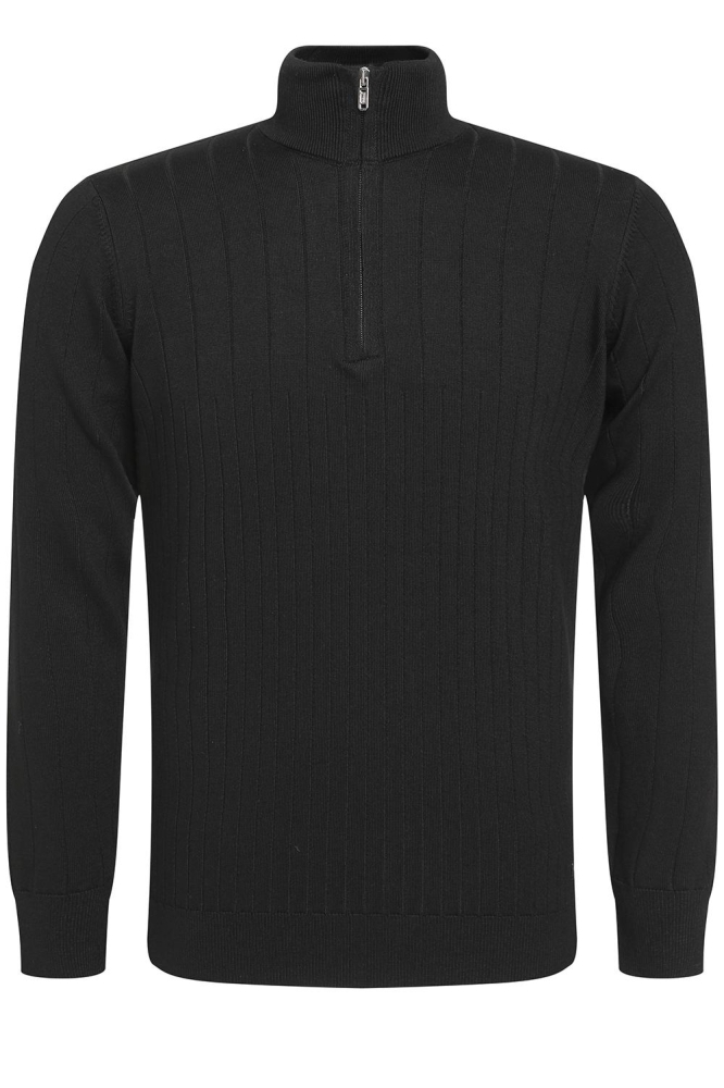 MINIMALISTISCHE KNIT SCHIPPERSTRUI 614779 201 black