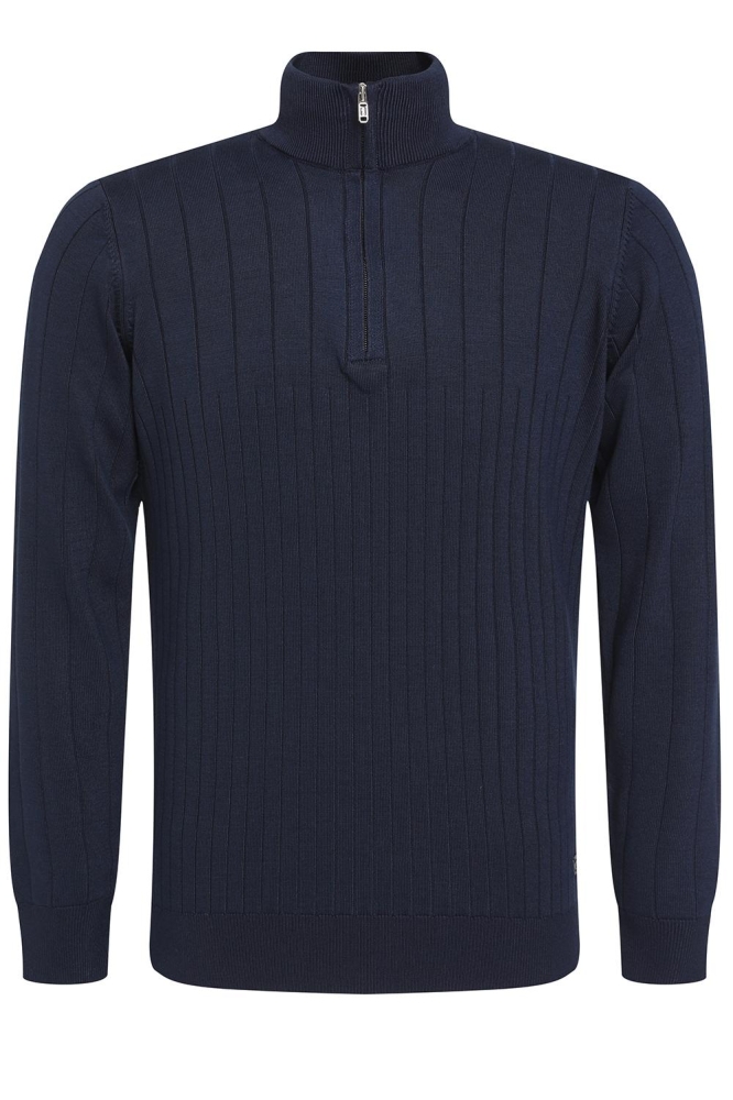 MINIMALISTISCHE KNIT SCHIPPERSTRUI 614779 301 Navy