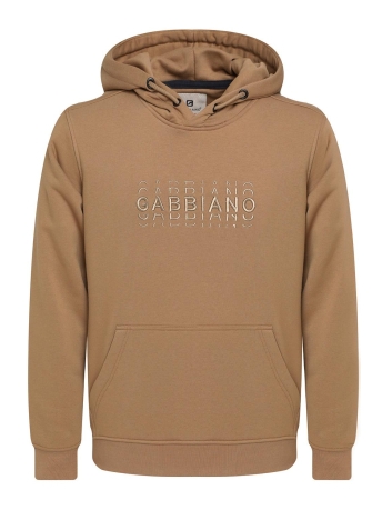 Gabbiano Trui SWEATER MET TEKST 774773 4412 khaki brown