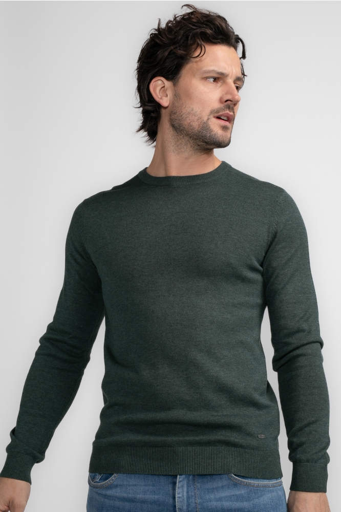 KNITWEAR ROUND NECK BASIC M 3040 KWR201 6089 Bottle