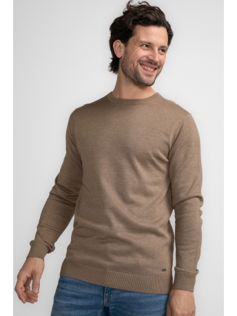 Petrol Industries Trui KNITWEAR ROUND NECK BASIC M 3040 KWR201 7140 Oak