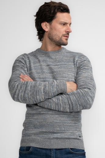 Petrol Industries Trui KNITWEAR ROUND NECK BASIC 3040 KWR240 Light Shadow