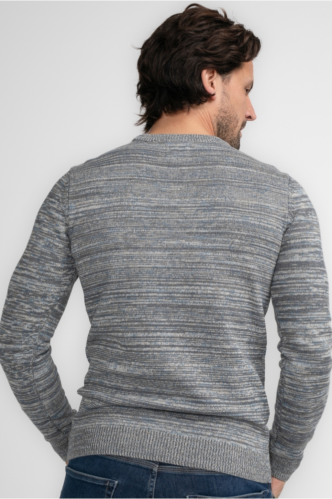 KNITWEAR ROUND NECK BASIC 3040 KWR240 Light Shadow