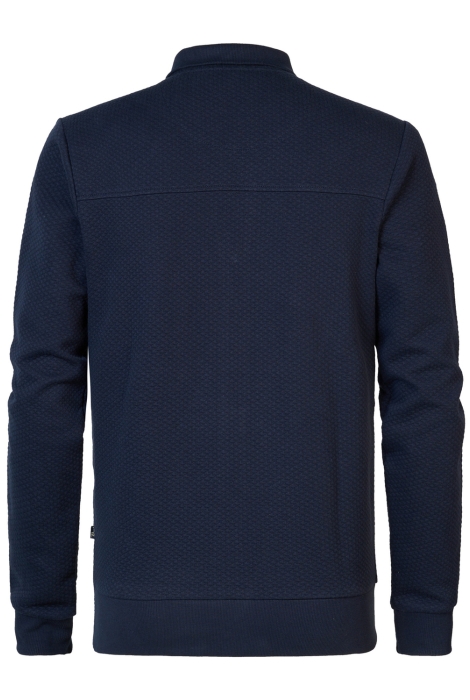 Petrol Industries men sweater collar zip