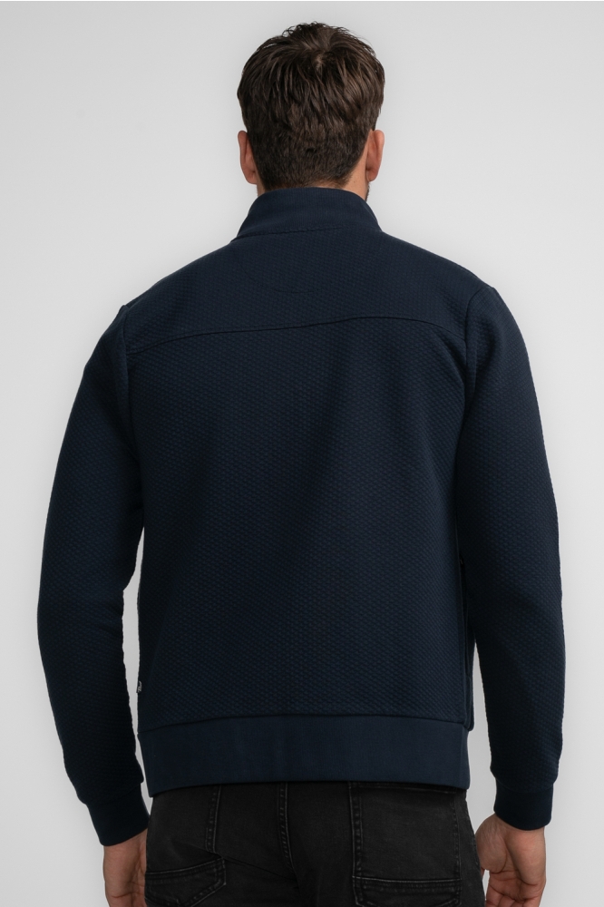 SWEATER COLLAR ZIP M 3040 SWC343 Sky Captain