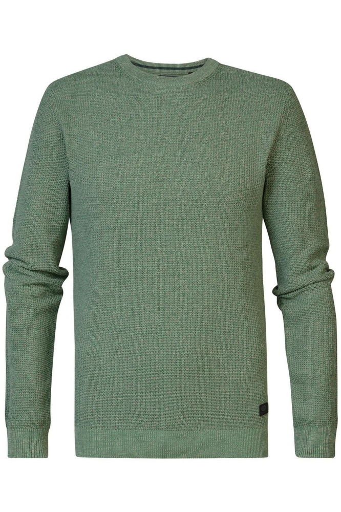 KNITWEAR ROUND NECK BASIC M 3040 KWR225 6167 Wasabi