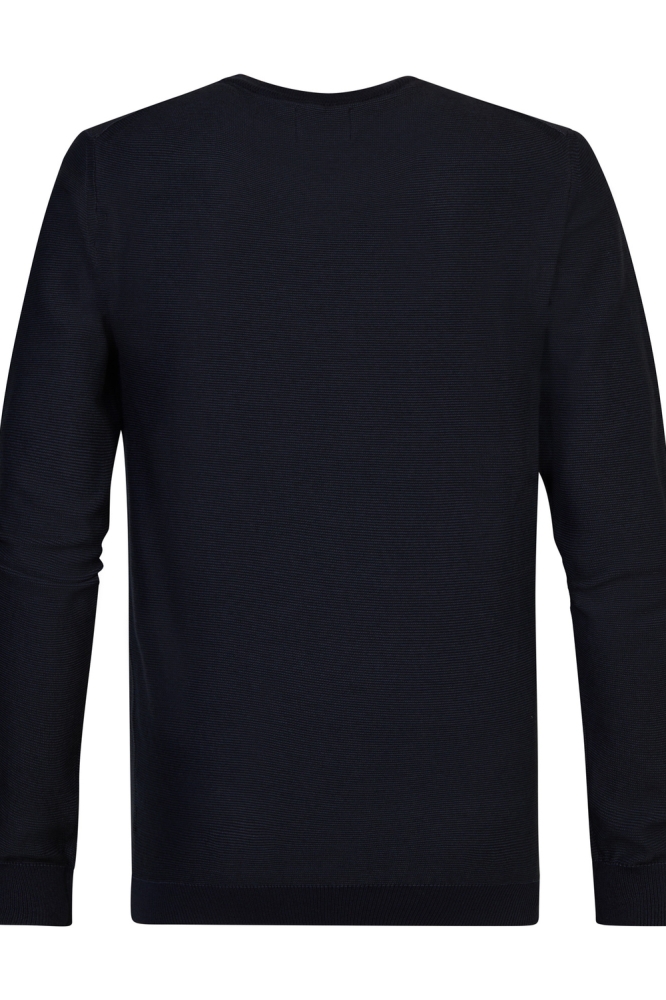 KNITWEAR ROUND NECK BASIC M 3040 KWR233 Sky Captain