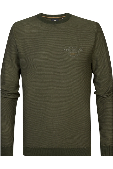 Petrol Industries men knitwear round neck basic