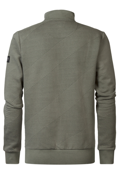 Petrol Industries men sweater collar zip