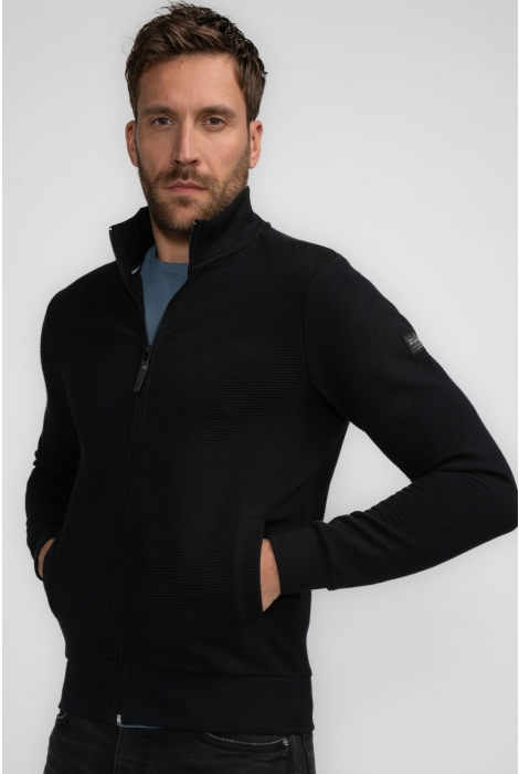 Petrol Industries men sweater collar zip