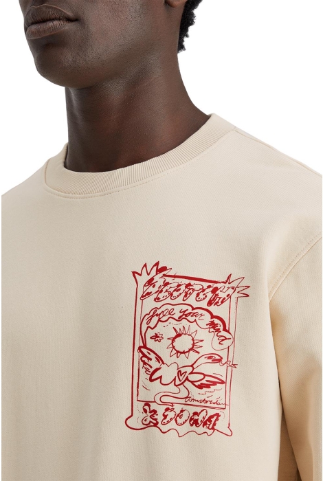 Scotch & Soda front chest artwork sweatshirt