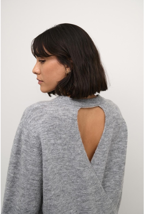 Kaffe kamalene open back pullover