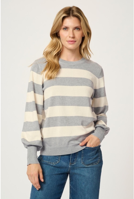 Kaffe kalizza striped pullover