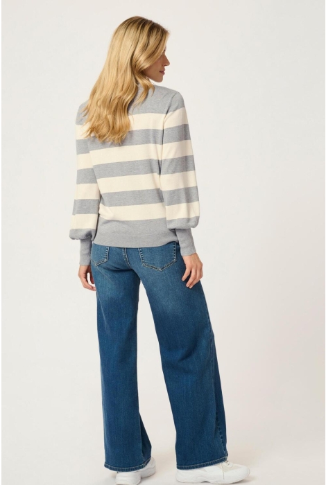 Kaffe kalizza striped pullover