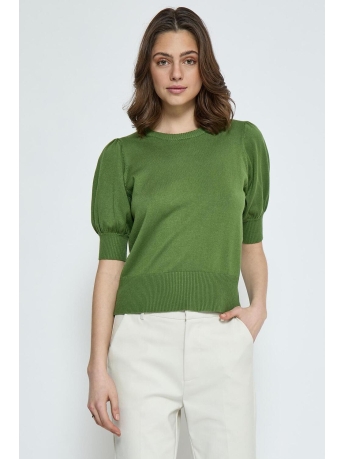 Minus Trui LIVA KNIT TEE MI3939 3750 CACTUS