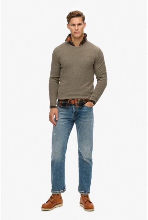 Superdry essential slim fit crew jumper