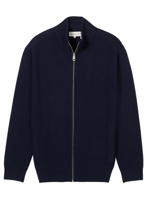 Tom Tailor cosy structured knit jacket