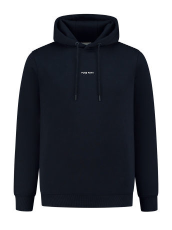 Pure Path Trui REGULAR FIT HOODIE LS 10311 07 NAVY