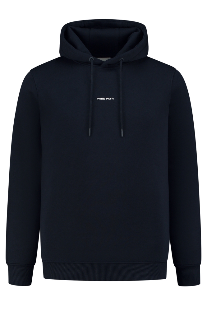 REGULAR FIT HOODIE LS 10311 07 NAVY