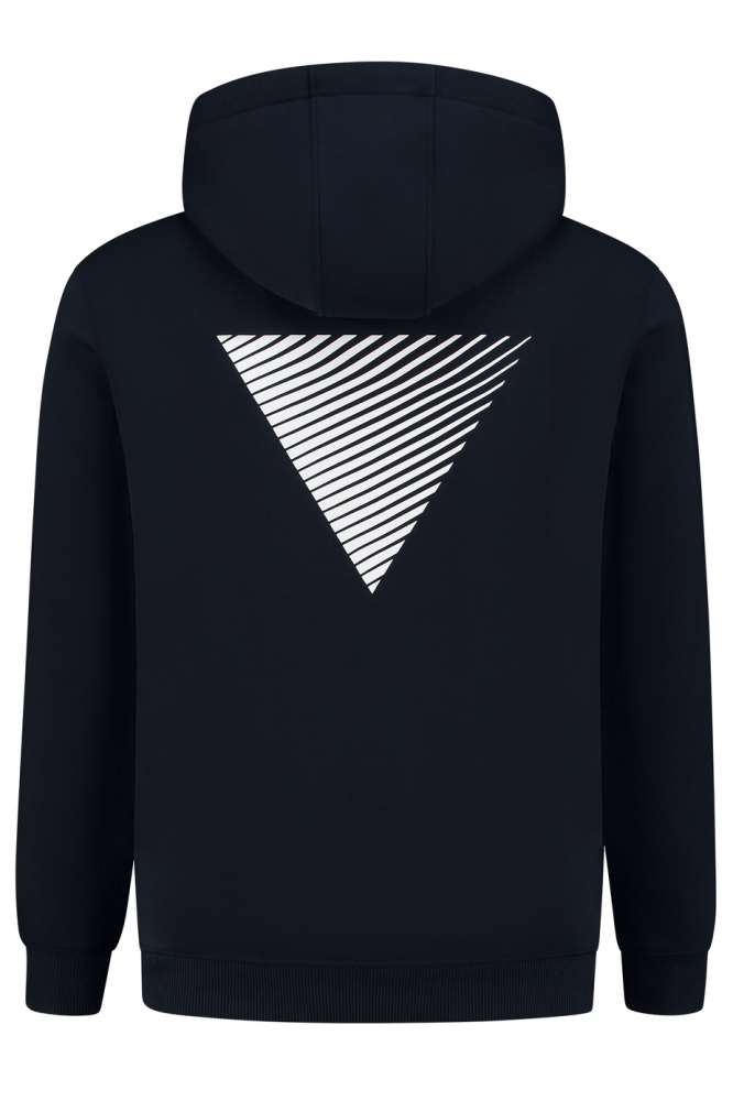 REGULAR FIT HOODIE LS 10311 07 NAVY