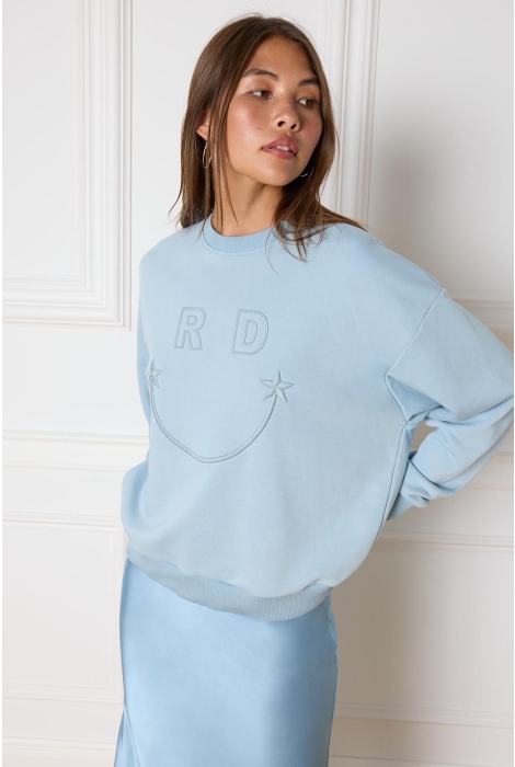 Refined Department ladies knitted smiley sweater