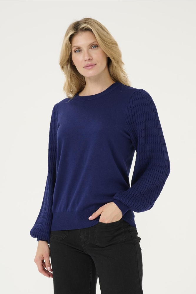 KANANNA PULLOVER 10509104 193942 BEACON BLUE