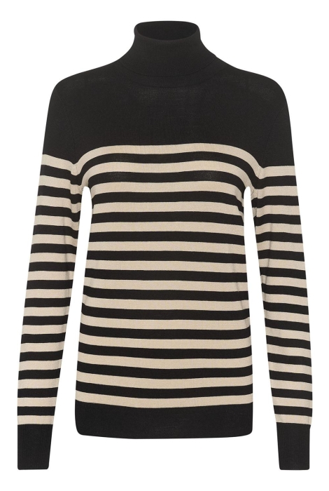 Kaffe kalizza striped roll neck