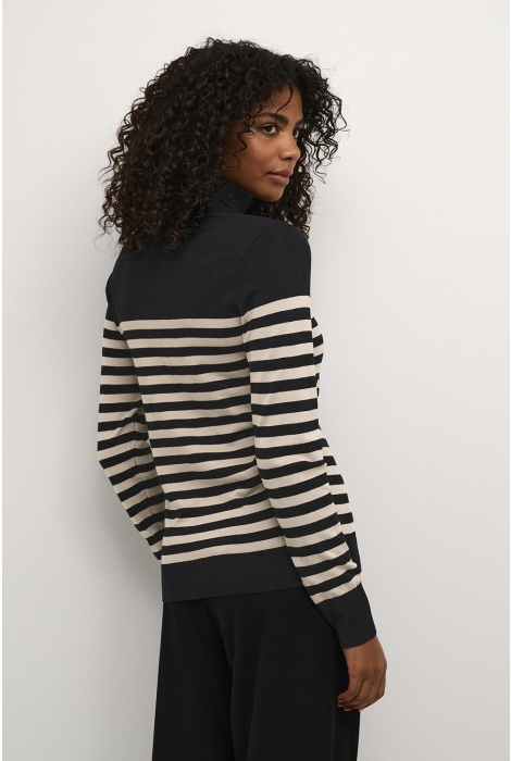 Kaffe kalizza striped roll neck