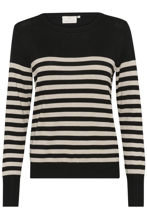 Kaffe kalizza striped knit pullover