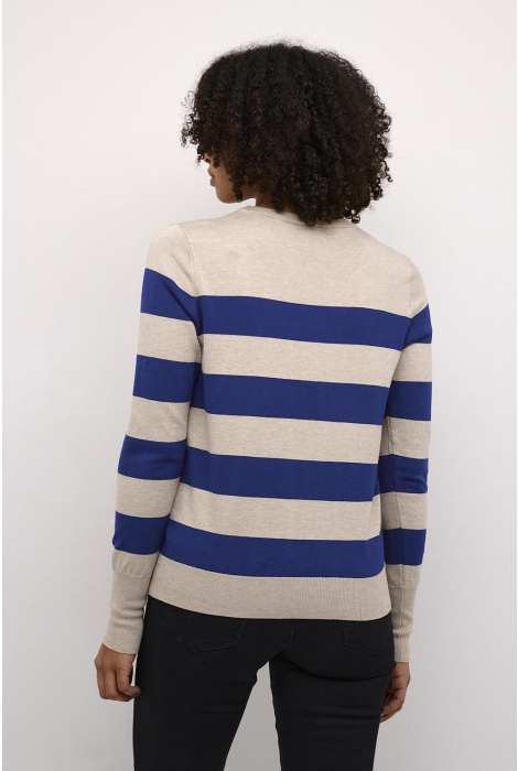 Kaffe kalizza striped knit pullover