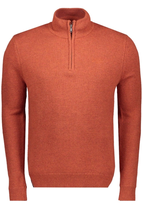 Superdry essential emb knit half zip