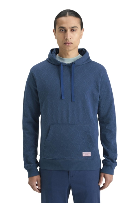 Scotch & Soda jacquard terry hoodie