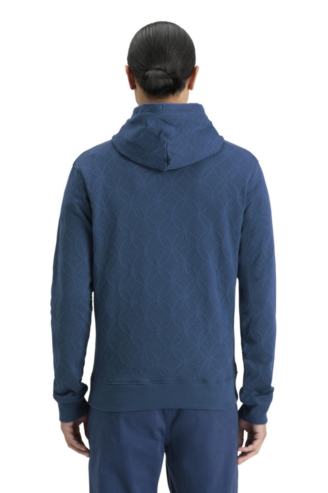 JACQUARD TERRY HOODIE 178747 410