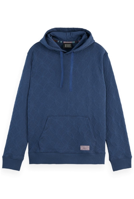 Scotch & Soda jacquard terry hoodie