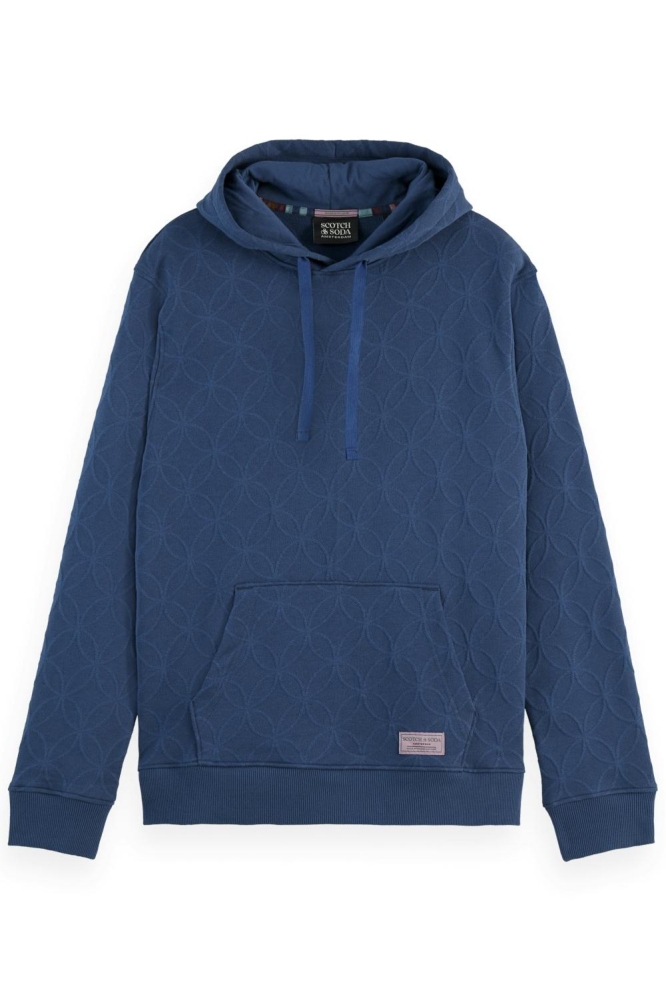 JACQUARD TERRY HOODIE 178747 410