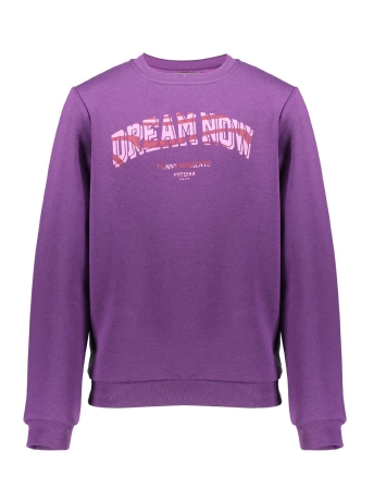 Geisha Girls Trui SWEATER MET TEKST 42634K 24 PURPLE