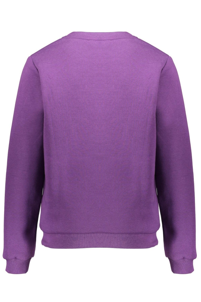 SWEATER MET TEKST 42634K 24 PURPLE