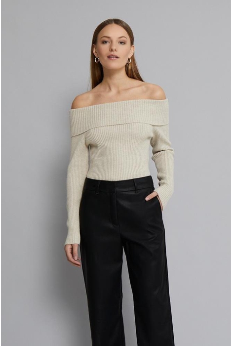 Minus mi6314 fame off shoulder knit p