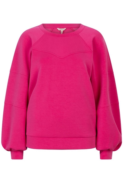 EsQualo sweater v seams modal