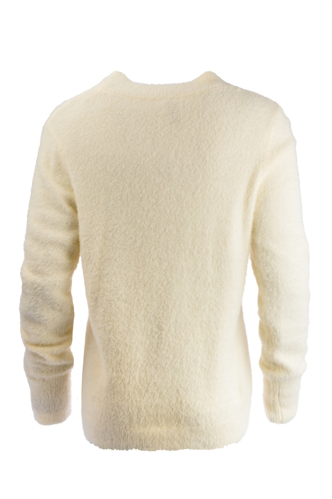 FRESA LS RMJ FURRY KNIT 24W1 U172 05 01 ecru