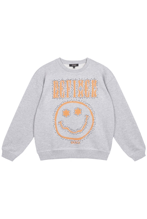 Refined Department ladies knitted smiley sweater