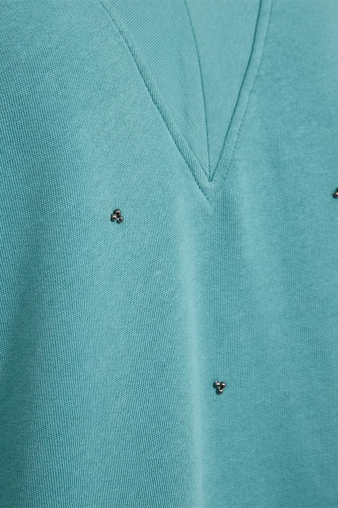 FQNICE PULLOVER 204190 DUSTY TURQUOISE